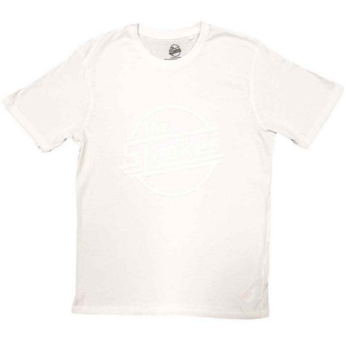 The Strokes Magna Logo 2 White X-Large T-Shirt