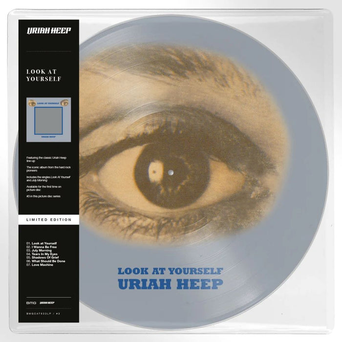 Uriah Heep Look At Yourself Vinyl LP Picture Disc 2023