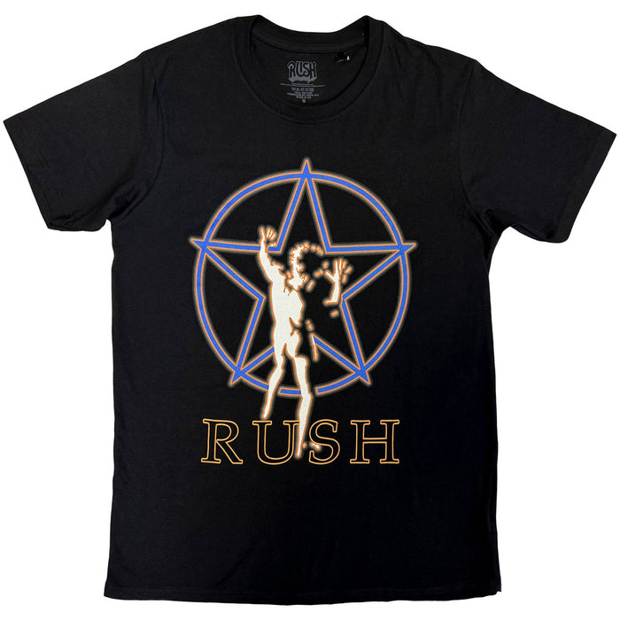 Rush Starman Glow Black X-Large T-Shirt