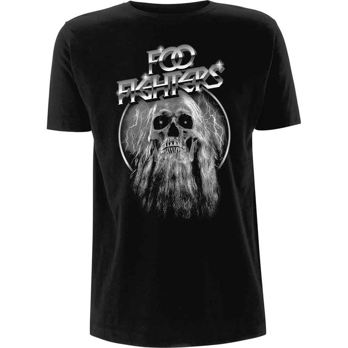 Foo Fighters Bearded Skull Black Large T-Shirt