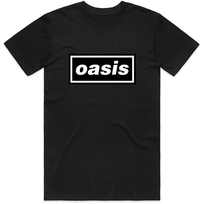 Oasis Decca Logo Black X-Large T-Shirt