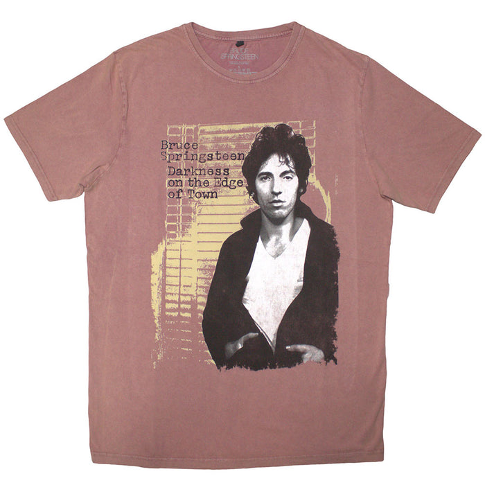 Bruce Springsteen DOTEOT Stone Wash Kashmir Red Medium T-Shirt