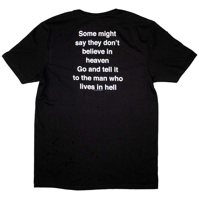 Oasis Some Might Say Lyric Black Medium T-Shirt