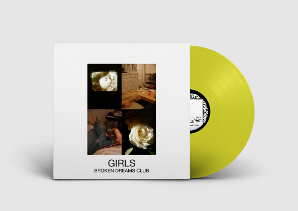 Girls Broken Dreams Club Vinyl EP Yellow Colour 2024