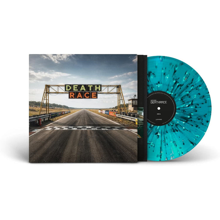 Rising Insane DEATHRACE Vinyl LP Splattered Translucent Turquoise/White/Black Colour Due Out 21/08/26