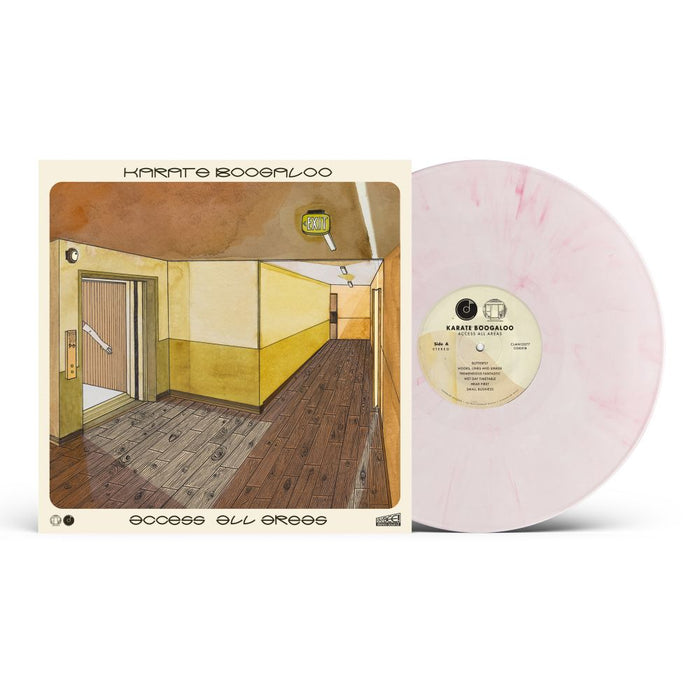 Karate Boogaloo Access All Areas Vinyl LP Indies Pastel Pink Colour Due Out 09/10/26