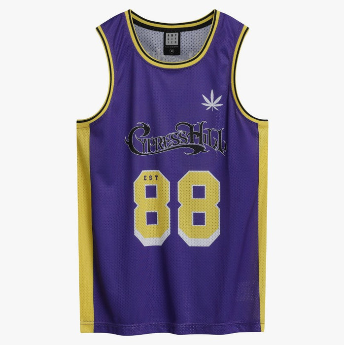 Cypress Hill Purple Basketball Jersey Medium T-Shirt