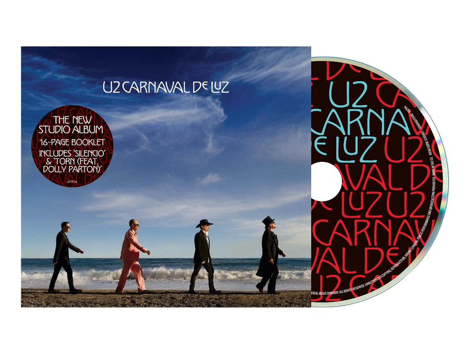 U2 Carnaval De Luz CD Due Out 13/11/26