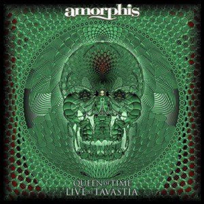 Amorphis Queen Of Time (Live At Tavastia 2021) Vinyl LP Marble Green Colour 2023