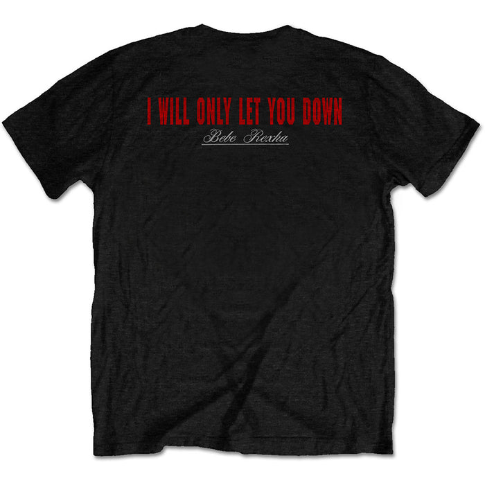 Bebe Rexha Sabotage Let You Down Black XX-Large T-Shirt