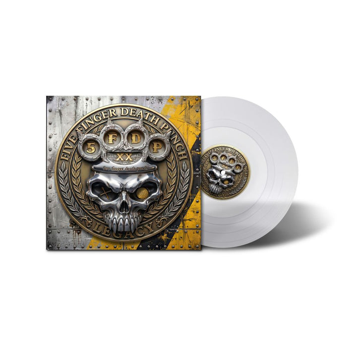 Five Finger Death Punch Legacy Vinyl LP Clear Colour Due Out 18/09/26