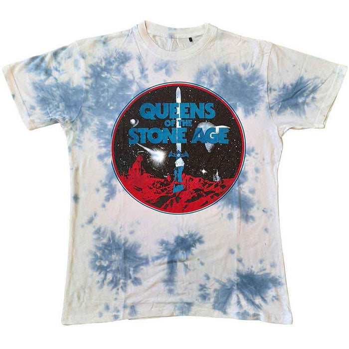 Queens Of The Stone Age Branca Sword Wash White Large T-Shirt