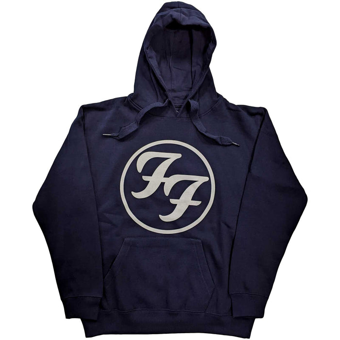 Foo Fighters Logo Navy Blue Medium Hoodie