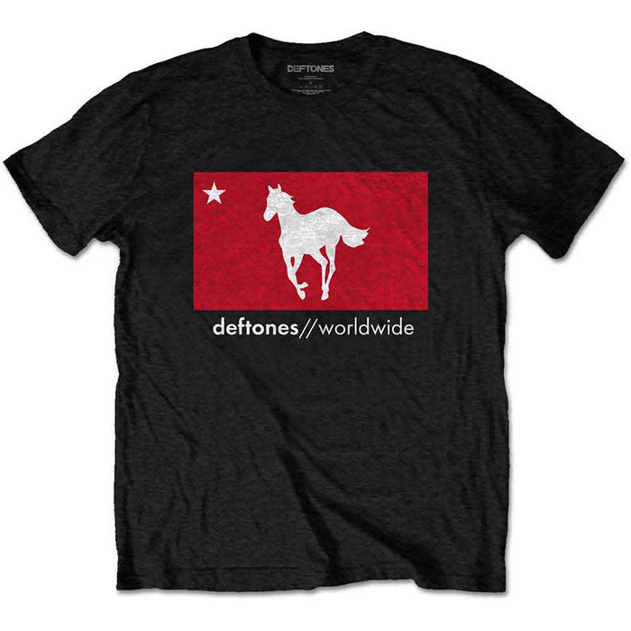 Deftones Star & Pony Black XX-Large Unisex T-Shirt