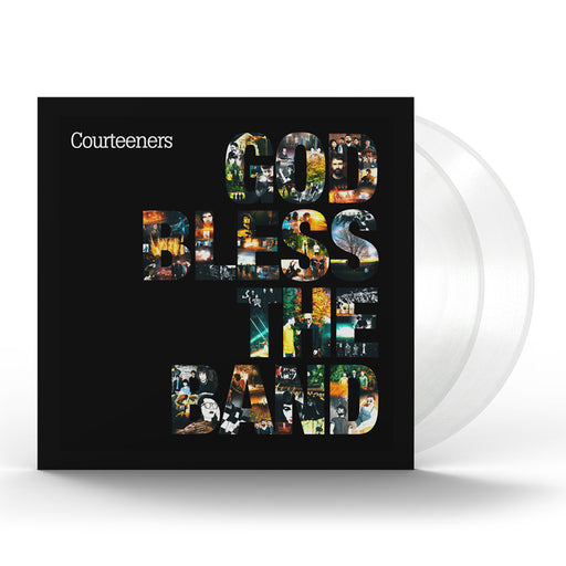 Courteeners God Bless The Band Vinyl LP Clear Colour