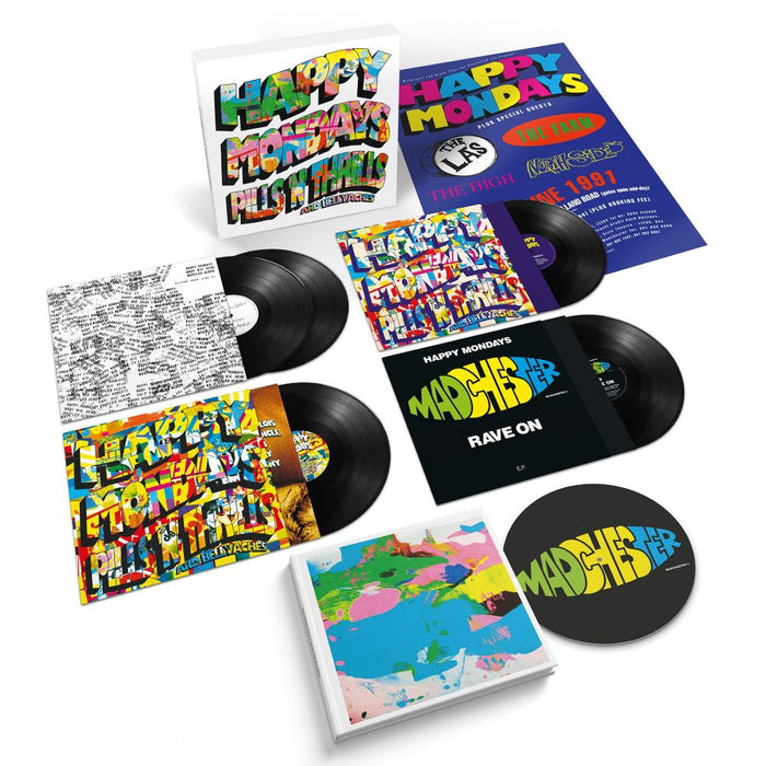 Happy Mondays Pills 'n' Thrills and Bellyaches Vinyl Boxset Due Out 21/08/26