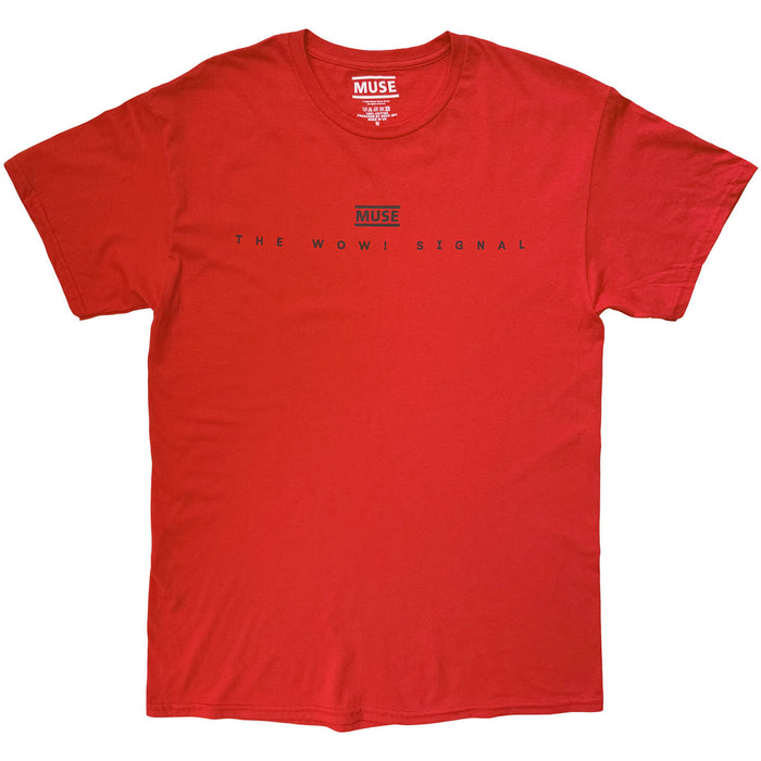 Muse The Wow ! Signal Red Large T-Shirt
