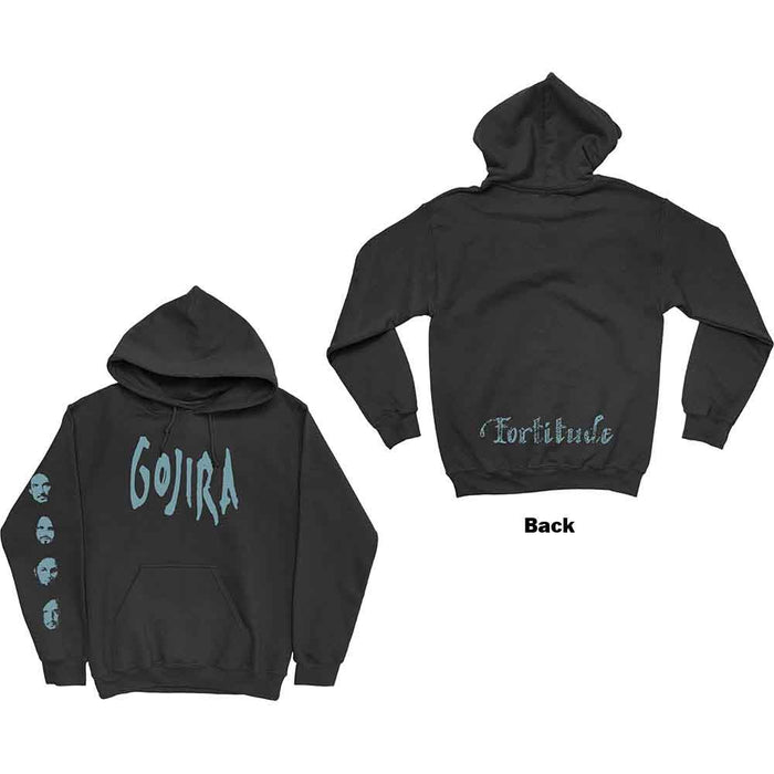 Gojira Fortitude Black XX-Large Hoodie