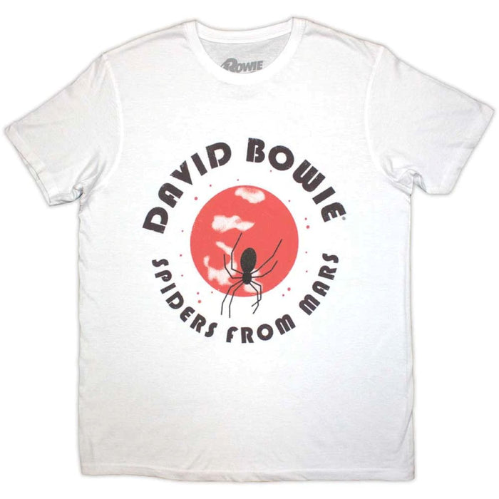 David Bowie Spiders From Mars White X-Large T-Shirt