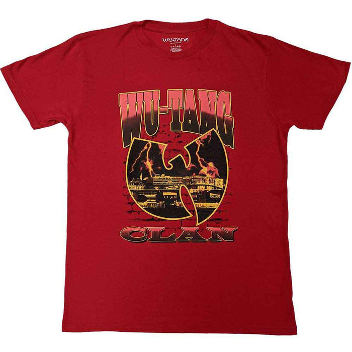 Wu-Tang Clan Brick Wall Red Small T-Shirt