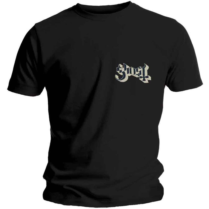 Ghost Logo Black X-Large T-Shirt