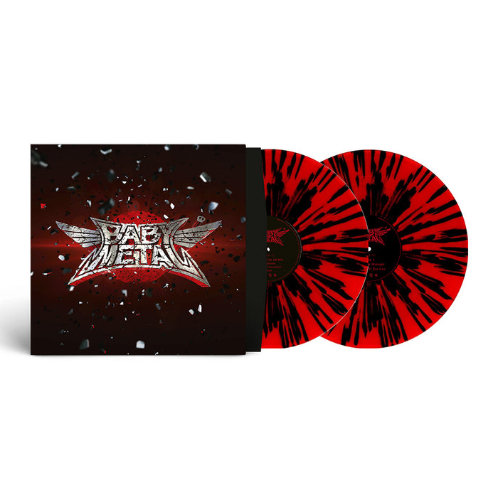 BABYMETAL (Self Titled) Vinyl LP Red & Black Splatter Colour Due Out 12/12/25