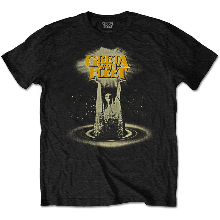 Greta Van Fleet Cinematic Lights Black Large T-Shirt
