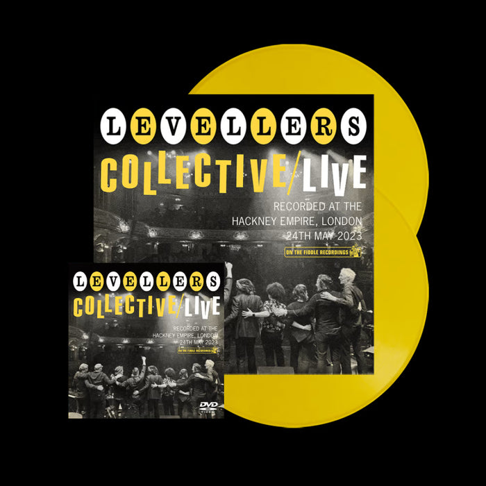 Levellers Collective / Live Vinyl LP Indies Yellow Colour Due Out 07/03/25