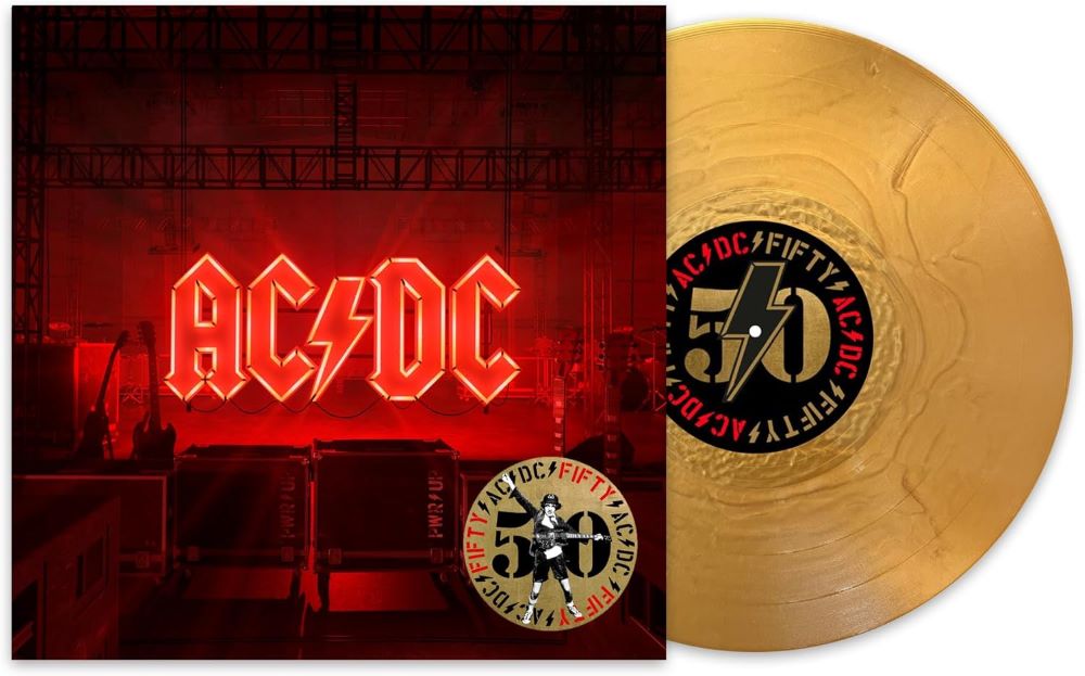 AC/DC POWER UP Vinyl LP Gold Colour 2024