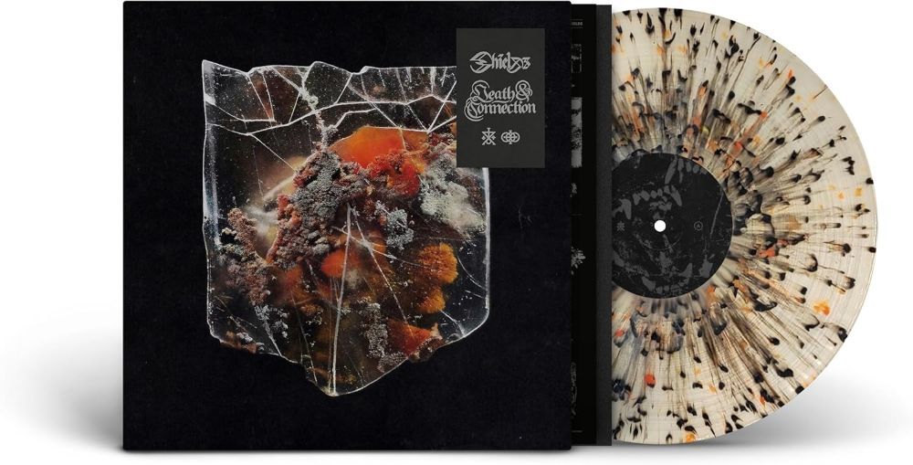 Shields Death & Connection Vinyl LP Splattered Milk and Black Orange Colour 2026