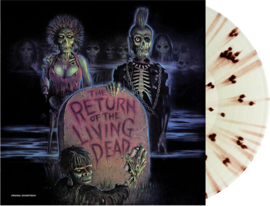 Various Artists - The Return Of The Living Dead Original Soundtrack Vinyl LP Radioactive Green/Brown Tarman Splatter Colour Due Out 16/10/26