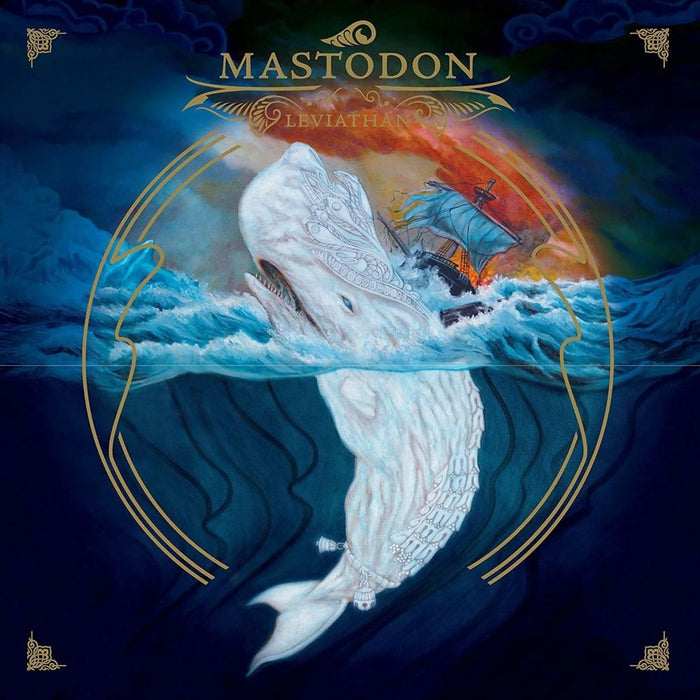Mastodon Leviathan Vinyl LP UK Exclusive Custom Two Colour Merge Due Out 26/06/26