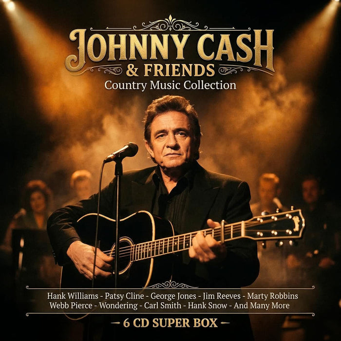 Various Artists Johnny Cash & Friends - Country Music Collection CD Boxset  Due Out 22/05/26