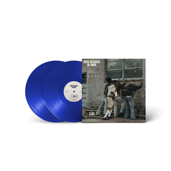Ezra Collective Here Because of Hope Vinyl LP Transparent Ocean Blue Colour Due Out 18/09/26