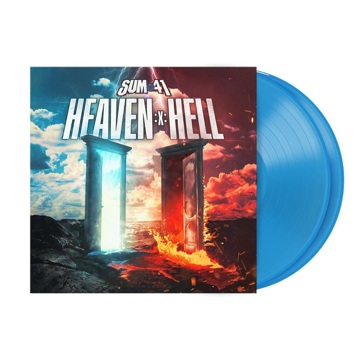 Sum 41 Heaven :x: Hell Vinyl LP Blue Colour 2024