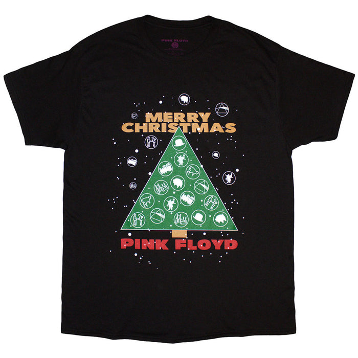Pink Floyd Merry Christmas Black Medium T-Shirt
