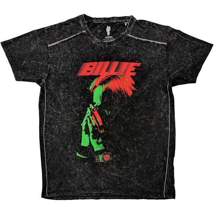 Billie Eilish Hands Face Wash Black Medium T-Shirt