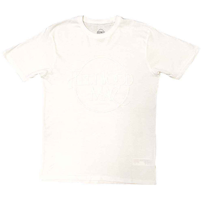 Fleetwood Mac Classic Logo Hi-Build White XX-Large T-Shirt