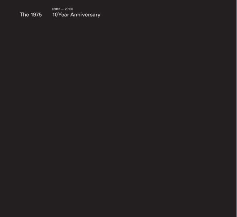 The 1975 (Self Titled) Vinyl LP Deluxe 10th Anniversary Edition 2023