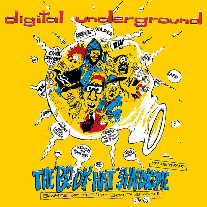 Digital Underground The Body-Hat Syndrome (30th Anniversary) Vinyl LP Yellow Colour Black Friday 2023
