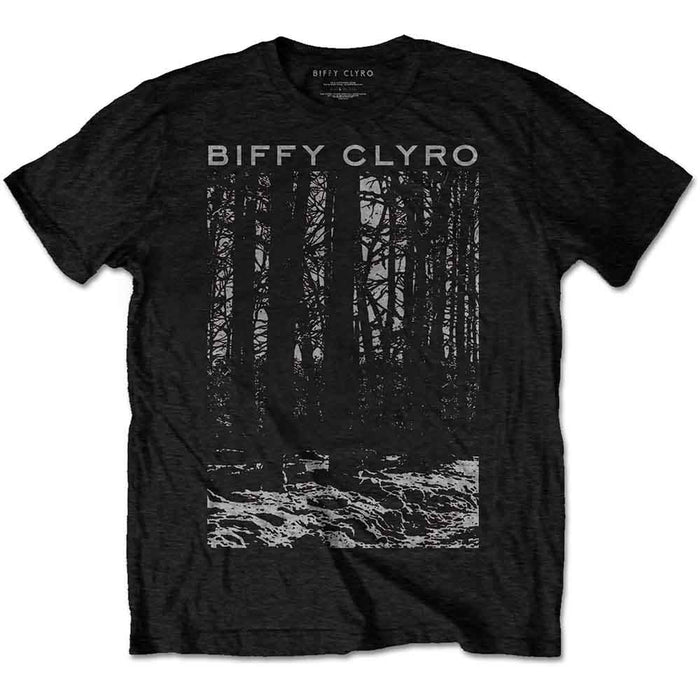 Biffy Clyro Tree Black XX-Large T-Shirt