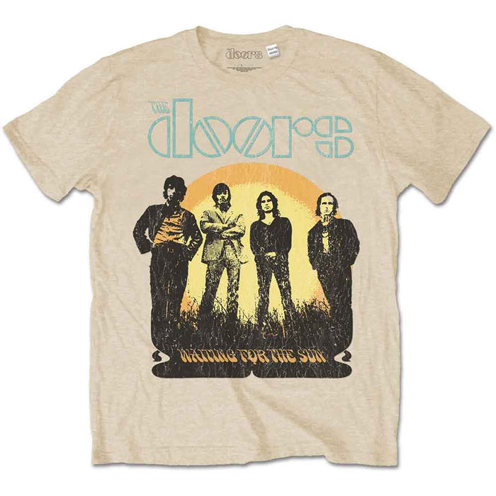The Doors 1968 Tour Sand Large T-Shirt