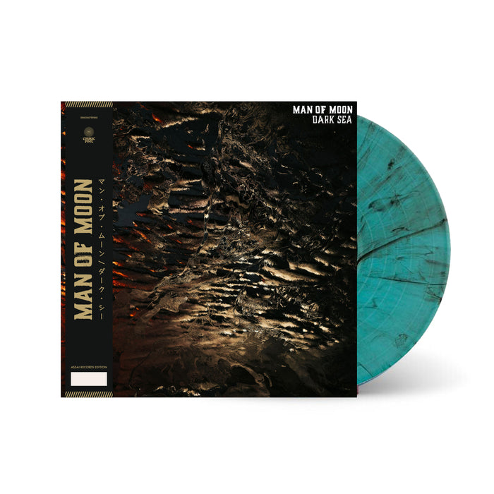Man of Moon Dark Sea Vinyl LP Signed Assai Obi Edition Sea Blue Smoke Colour 2025