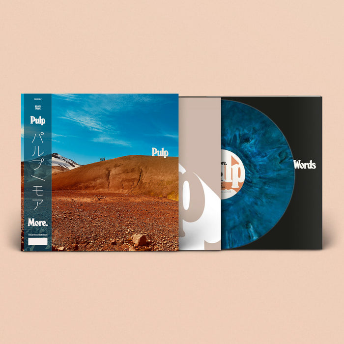 Pulp More Vinyl LP Assai Obi Edition Blue & White Marble Colour 2025