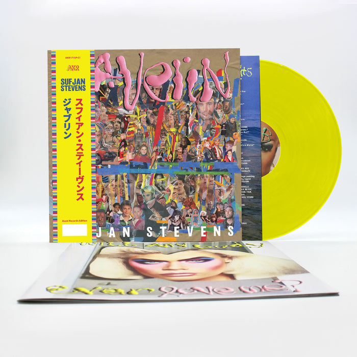 Sufjan Stevens Javelin Vinyl LP Lemonade Colour Assai Obi Edition 2023