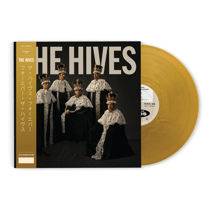 The Hives Forever Forever The Hives Vinyl LP Signed Assai Obi Edition Gold Colour 2025