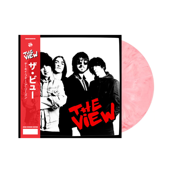 The View Cheeky For A Reason Vinyl LP Signed Assai Obi Edition Red & White Marble Colour 2024