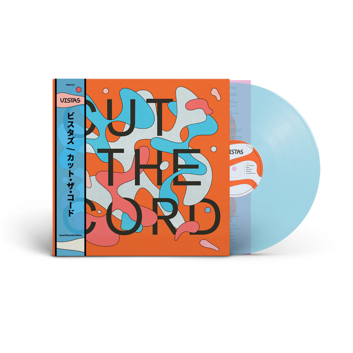 Vistas Cut The Cord Vinyl LP Signed Assai Obi Edition Transparent Sky Blue Colour 2025