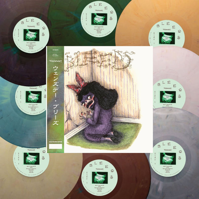 Wednesday Bleeds Vinyl LP Signed Assai Obi Edition Eco Mix Colour 2025