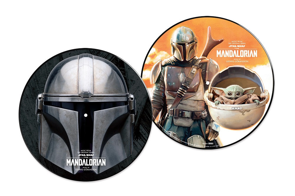 Ludwig Gransson Music From The Mandalorian Season 1 Vinyl LP Picture Disc 2022